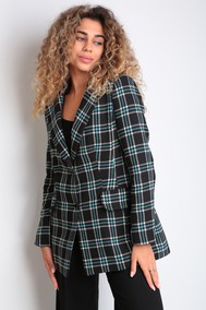 Модель 2209/170 Черный в цветную клетку YOUR SIZE