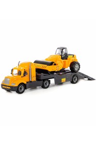 55729 Майк, автомобиль-трейлер + дорожный каток