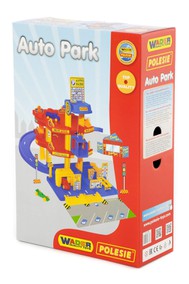 Паркинг 3-уровневый с автомобилями (в коробке)