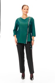 Модель 7707 изумруд блеск и черный. T&N