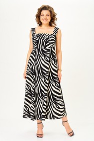 Модель 1268 чёрный+молочный Anastasia MAK