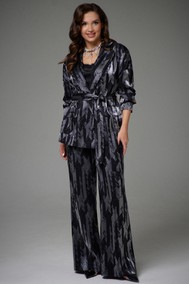 Модель 30465 черный в рисунок LeNata