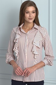 Модель 732 розовый в полоску Anelli