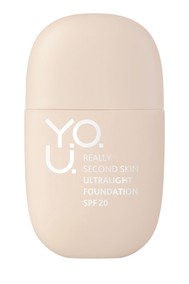 Ультралегкий тональный крем Y.O.U. Really Second Skin тон 20 - Natural Beige