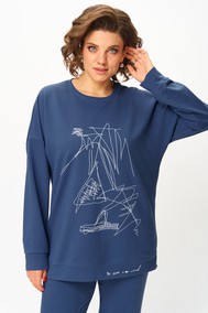 Модель 2061-2т. син т.синий STEFANY