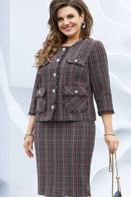 Модель 22383 дизайн клетка меланж VITTORIA QUEEN