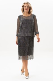 Модель 4118-6 Черный+серебро ALGRANDA