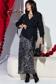 Модель 27313 черный, серебристый VITTORIA QUEEN