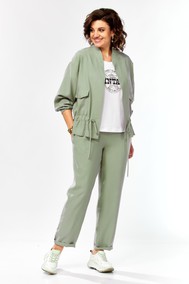 Модель С1011 серо-зеленый Ольга Стиль