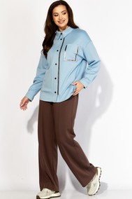 Модель 1419 голубой ,коричневый ТАиЕР