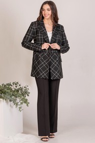 Модель 7081 Черный в клетку MisLana