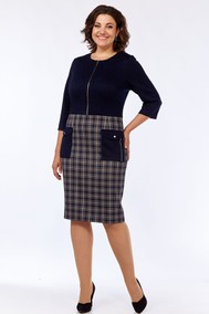 Модель 1485/3 темно-синий Lady Style Classic