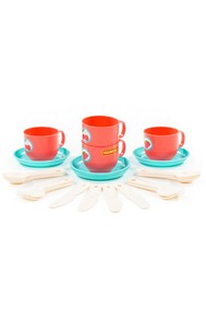 Набор детской посуды Минутка на 4 персоны (V3) (20 элементов) (в сеточке)