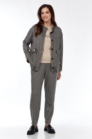 Модель 1252 чёрная гусь-лапка Милора-стиль