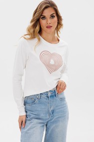 Модель S026 белый-розовый PRATA wear