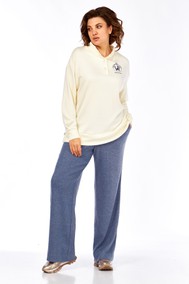 Модель 3443 молочный+синий Jurimex