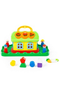 48752 Сказочный домик на лужайке