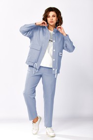 Модель 1444 голубой Милора-стиль