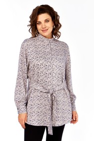 Модель 0347 серый, дизайн цветочек AVENUE