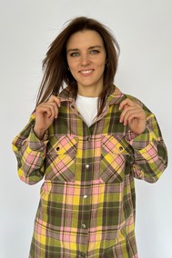 Модель 202/3 зеленая клетка i3i Fashion