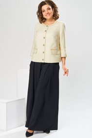 Модель 2-2848 молочный/чёрный Romanovich