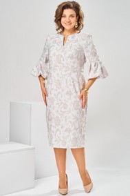 Модель 1-2809 пудра цветы Romanovich