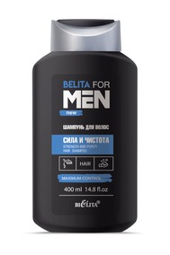 Шампунь для волос Сила и чистота Belita for Men 400 мл