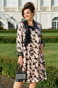 Модель  26163 черный, бежевый VITTORIA QUEEN