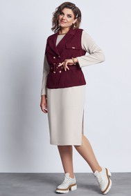 Модель 5138 бордо Mira Fashion