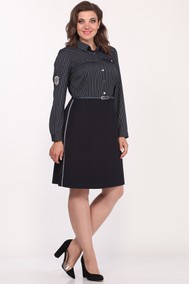 Модель 1667 Темно-синий с белым Lady Style Classic