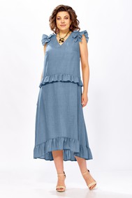 Модель 5695-2 приглушенно-синий Mira Fashion