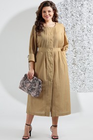 Модель 5552 горчично-кремовый Mira Fashion