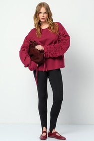 Модель 5878 марсала+черный PiRS