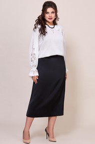 Модель 5585 белый+черный Mira Fashion