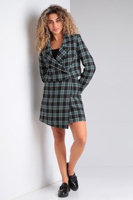 Модель 2206/170 Черный в цветную клетку YOUR SIZE