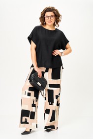 Модель 1384 песочно-черная графика Michel Chic