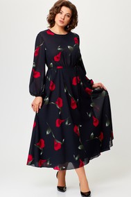 Модель 2014 синий+цветы Svetlana Style