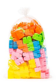 Конструктор Малютка (120 элементов) (в пакете)