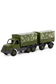 49209 Сталкер, автомобиль бортовой тентовый военный с прицепом (РБ)