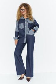 Модель 685 синий Euromoda