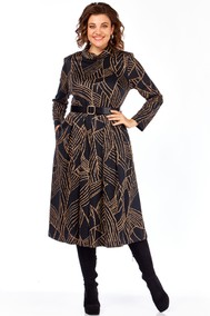 Модель 1164/1 бежевый/черный с разводами Милора-стиль