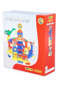 Паркинг 4-уровневый с автомобилями (в коробке)