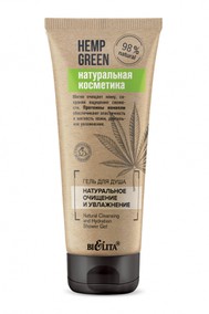 Гель для душа «Натуральное очищение и увлажнение» Hemp green