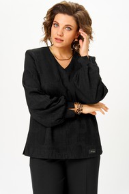 Модель 879-329  черный принт БелЭльСтиль