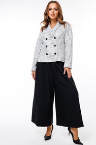 Модель 130566  белый+черный Sandyna