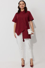 Модель 157 вино+ белый Мублиз