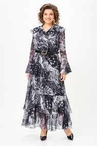 Модель 1280 серый+черный мультиколор Anastasia MAK