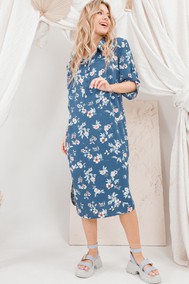 Модель 9642 синие цветы 170 AMORI