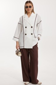 Модель 2307/1 белый+коричневый KALORIS