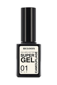 Лак для ногтей Super Gel Camouflage тон:01 :milk